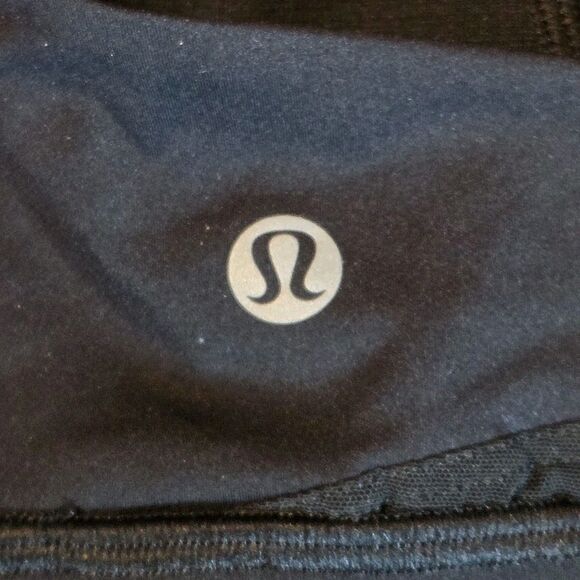 Lululemon Break Free Racerback Sports Bra Sz 10 Med. SoulCycle Black Quick Dry - Picture 5 of 6